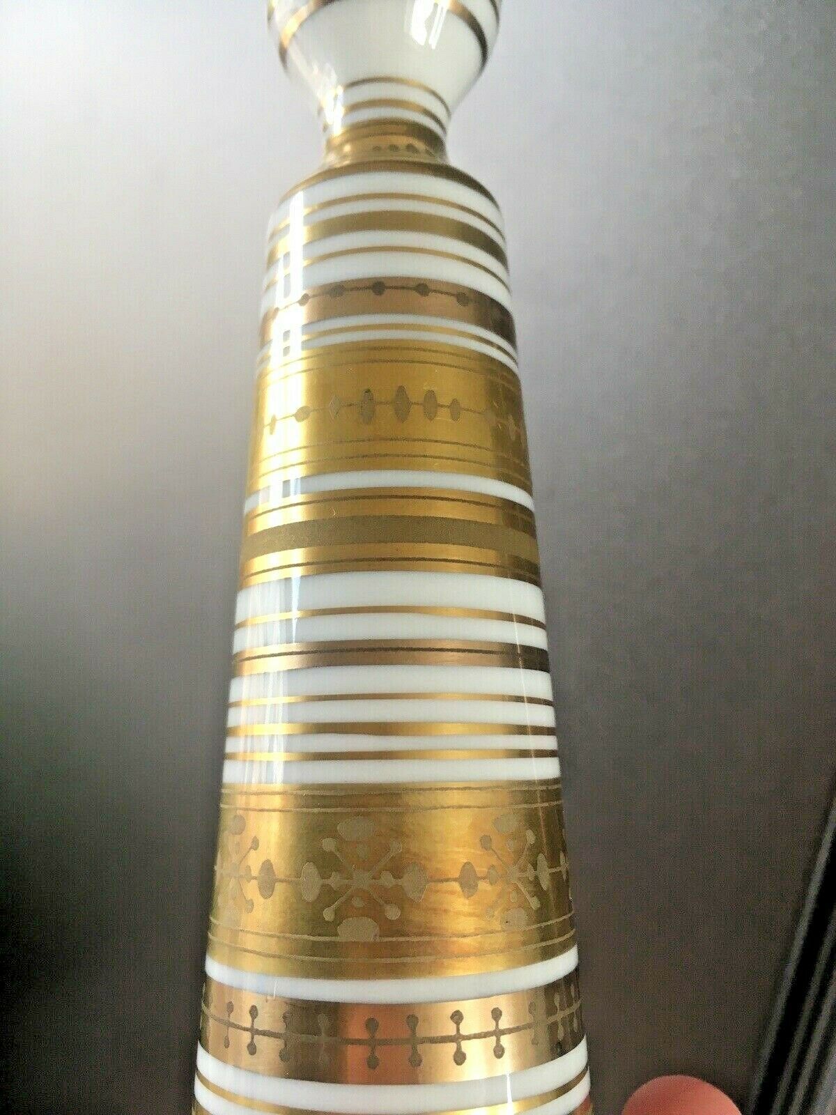 Rosenthal Studio Line Bjorn Wiinblad Quatre Couleurs Scandi Candlestick Holder. photo vintage