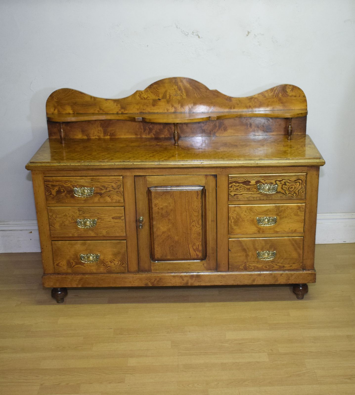 Victorian Dresser Base, 1800s, Pine photo furniture