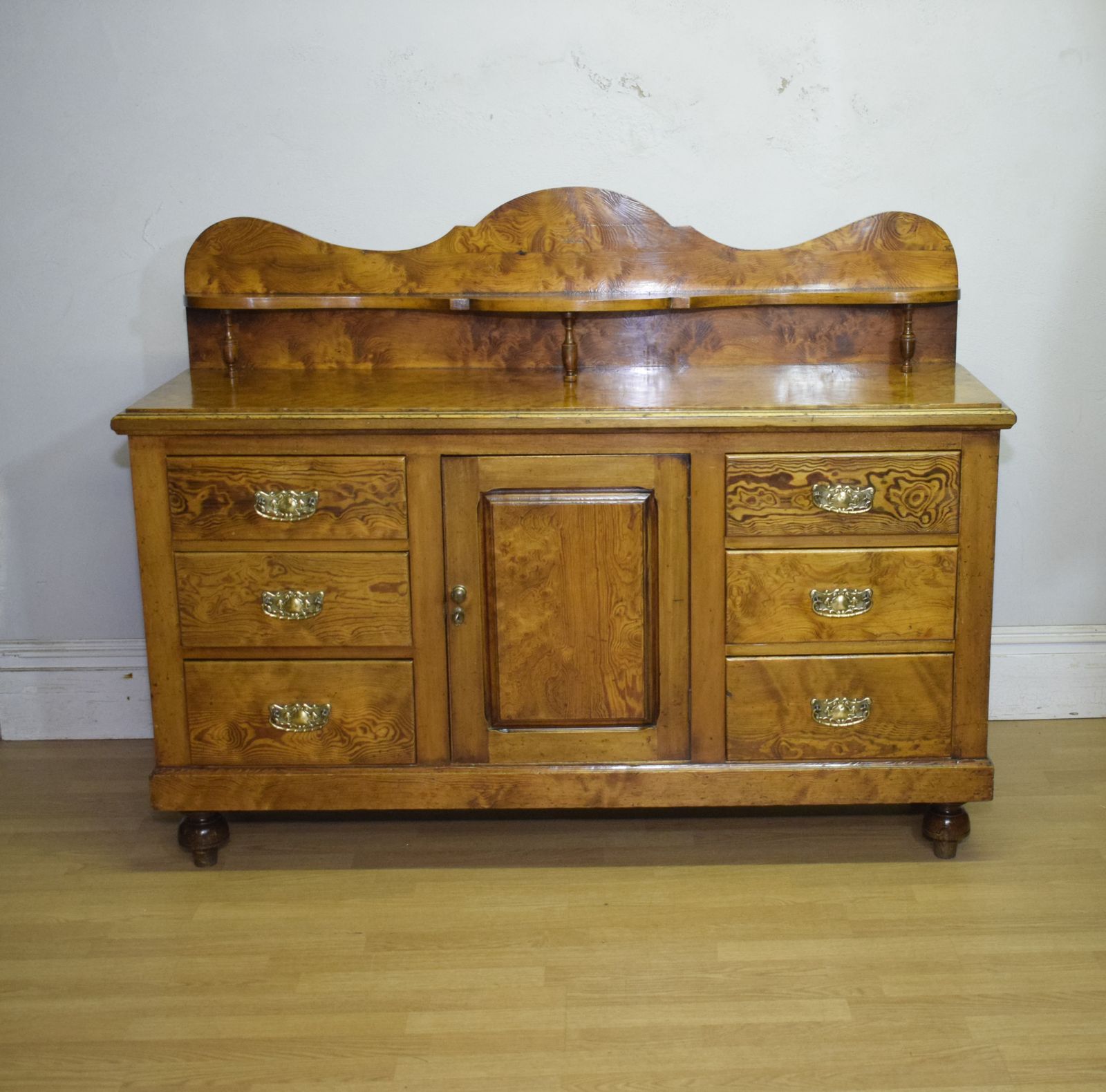 Victorian Dresser Base, 1800s, Pine photo Furniture