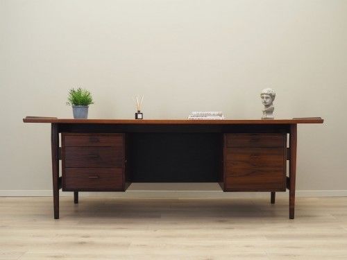 Vintage Bureau, Deens Design, Ca. Jaren 1960, Ontwerper: Arne Vodder, Productie: Sibast photo furniture
