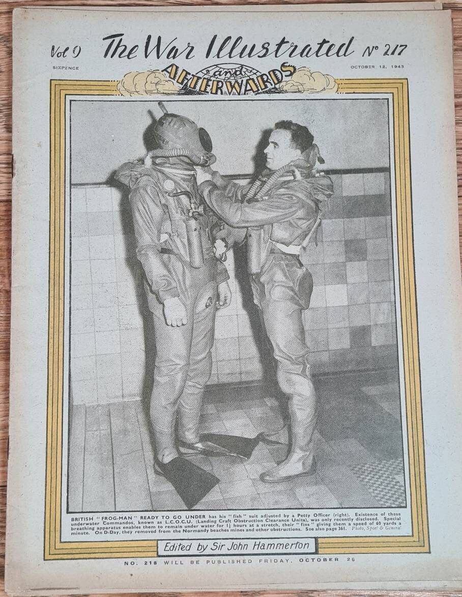 The War Illustrated   Original Newspaper From World War Two photo buy