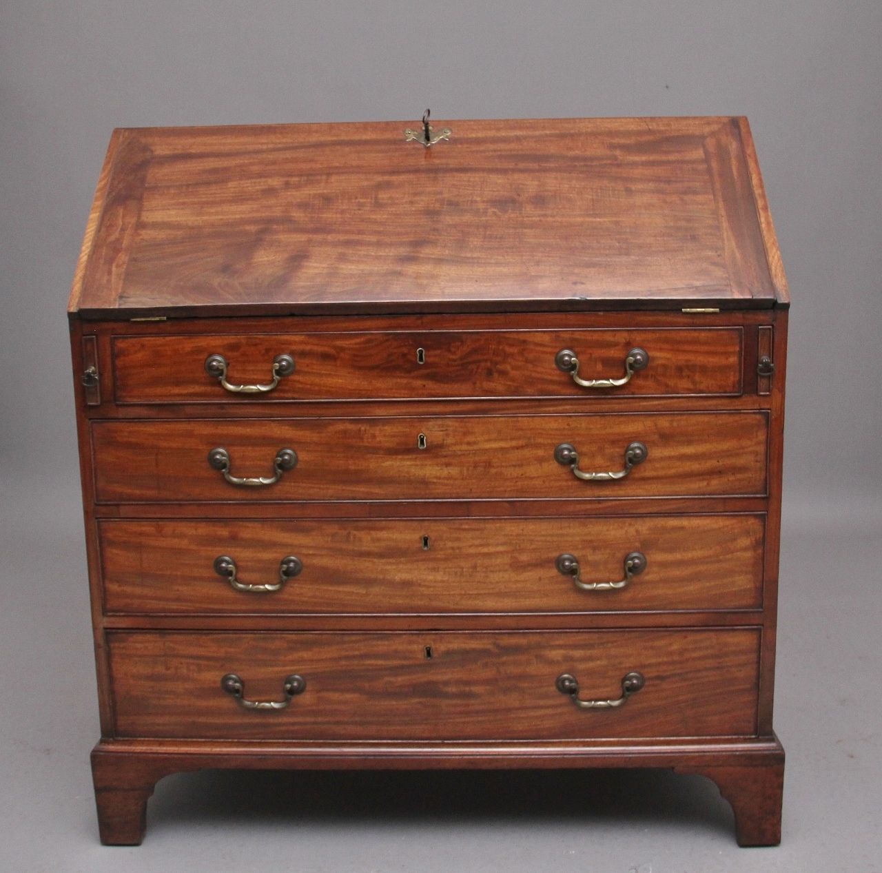 18th Century Mahogany Bureau, 1700s