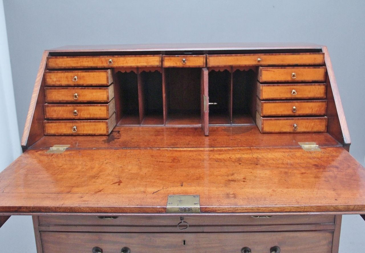 photo for sale 18th Century Mahogany Bureau, 1700s