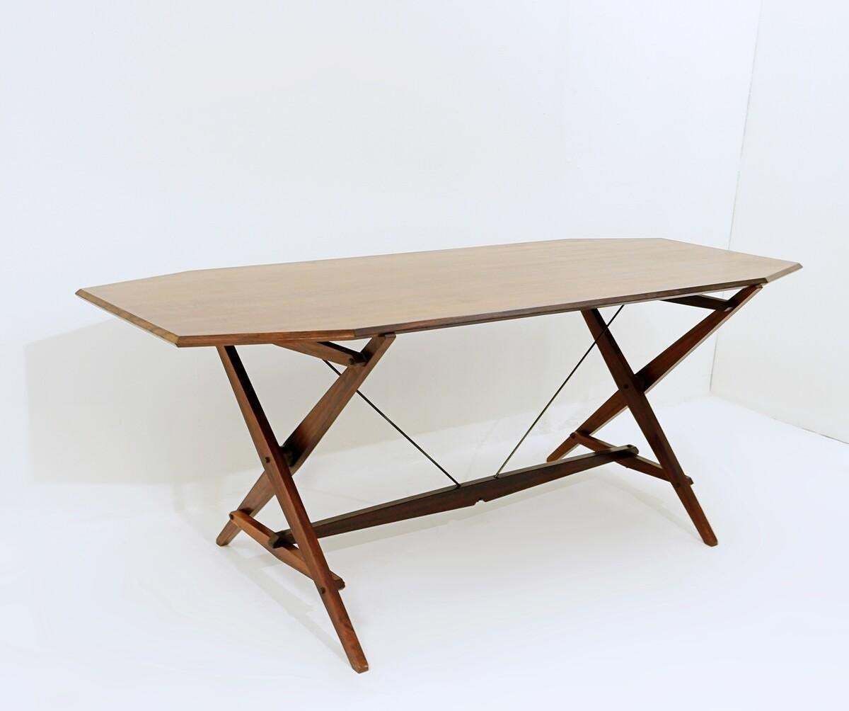 Mid Century Modern Tl2 Cavalletto Desk/Dining Table By Franco Albini For Poggi photo buy