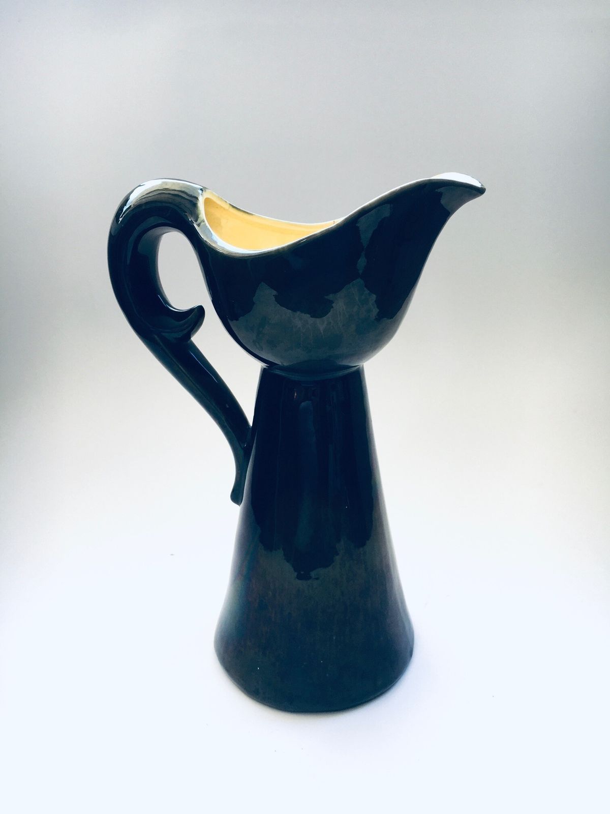 Mid Century Art Ceramic Karaf Van Alexandre De Wemmel, België, Ca. Jaren 1950 photo 155.0