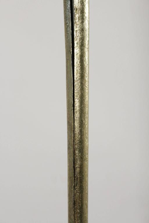 Tall Floor Lamps From The 1980s In Painted Gold Metal photo Lighting
