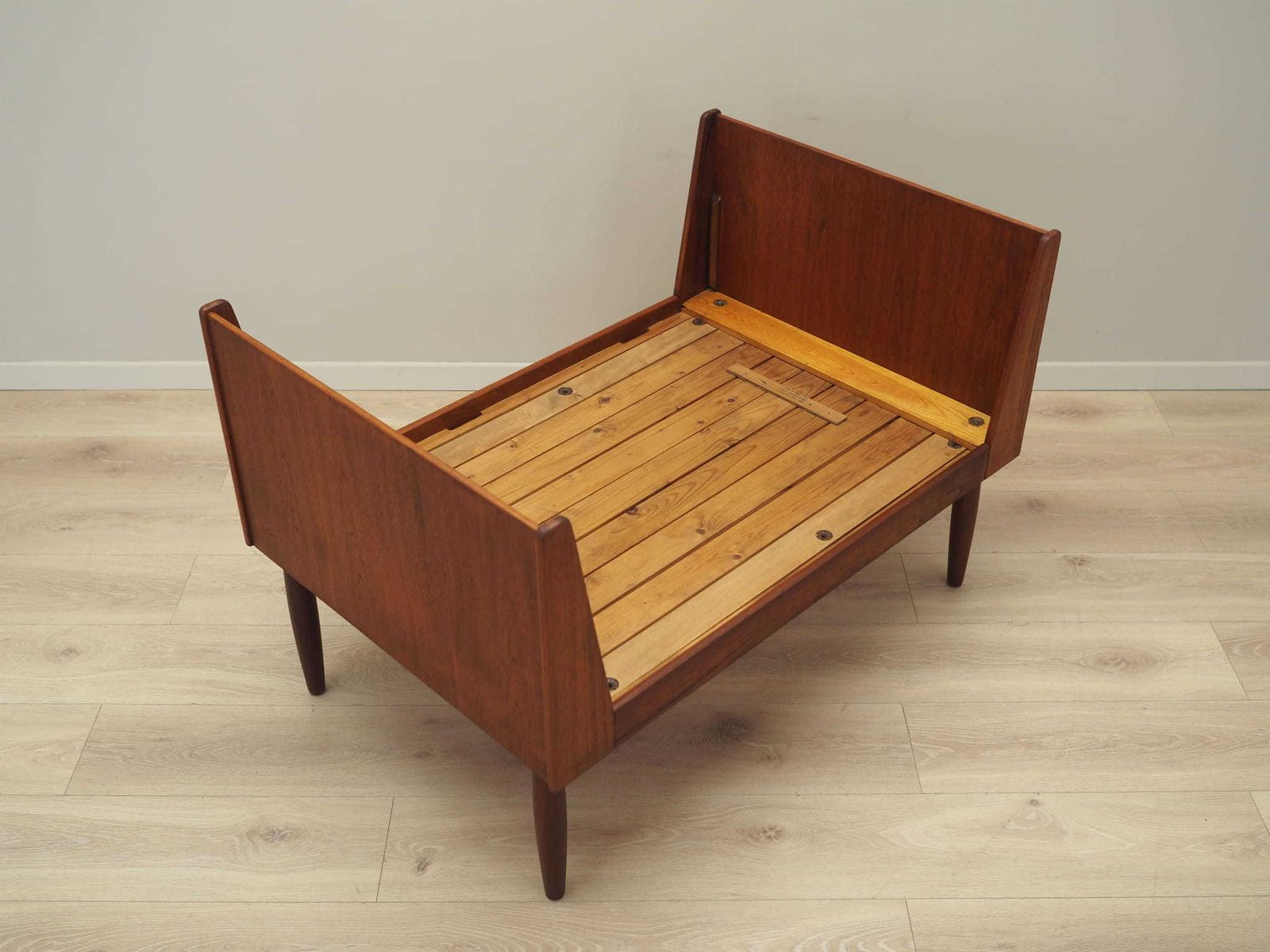 Teak Bed, Danish Design, 1970s, Manufactured In Denmark photo 579.0