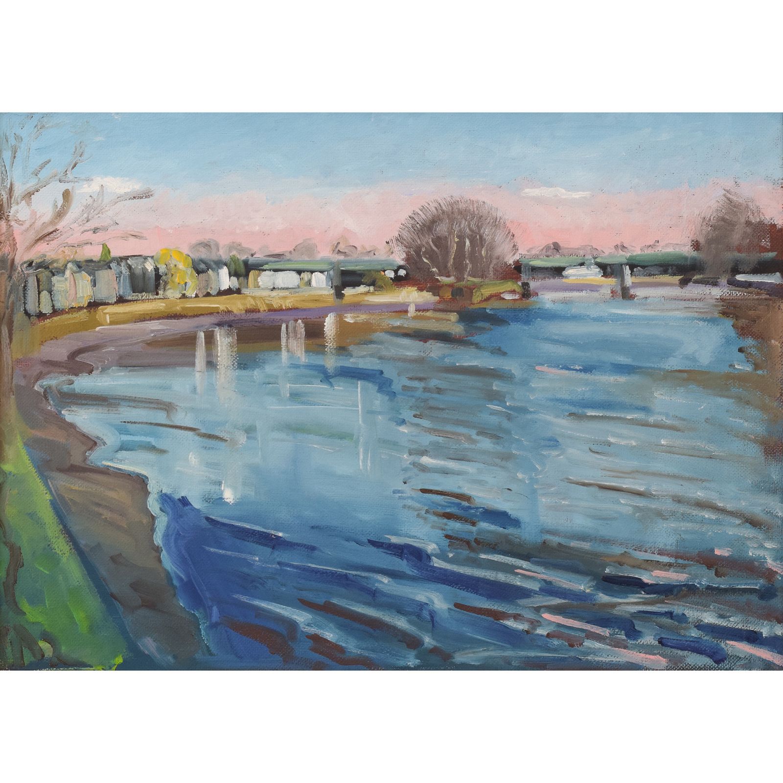 Strand On The Green, Chiswick, En Plein Air