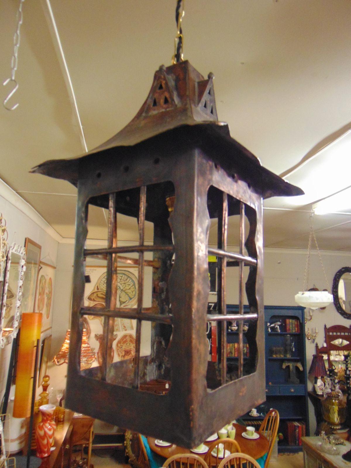 Industrial Style Lantern, 2000s photo for sale