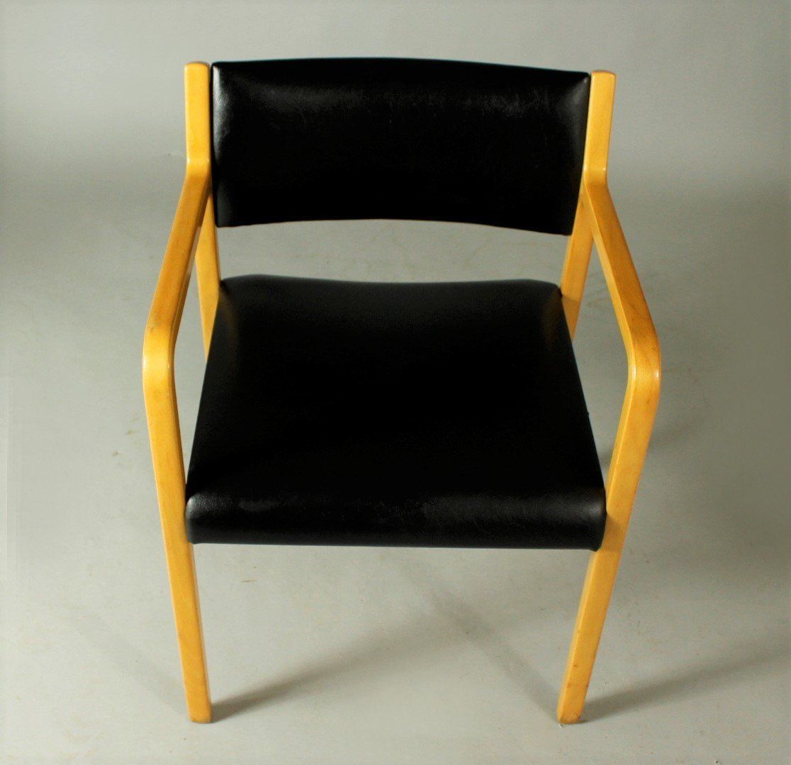 Large Bentwood Armchair By Wilhelm Ritz For Wilkhahn, 1960s photo 296.0