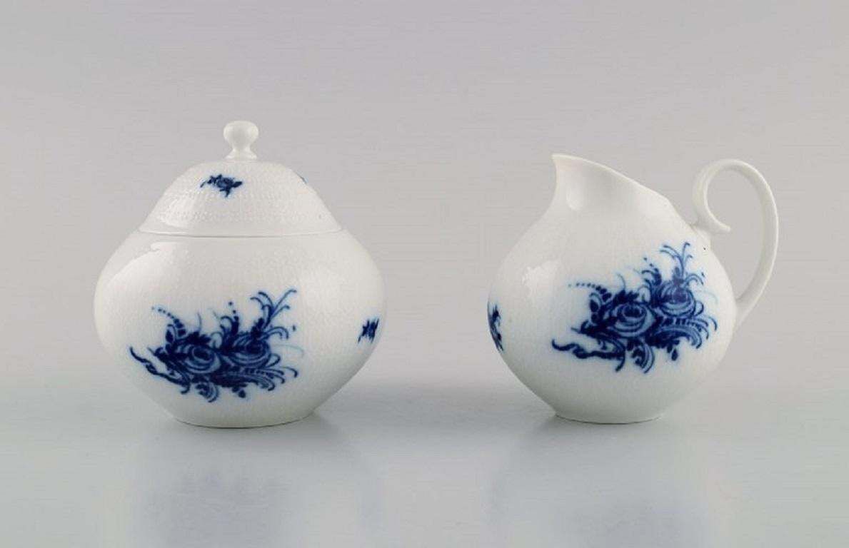 Bjørn Wiinblad For Rosenthal, Romanze Blue Flower Coffee Service, 1960s photo furniture