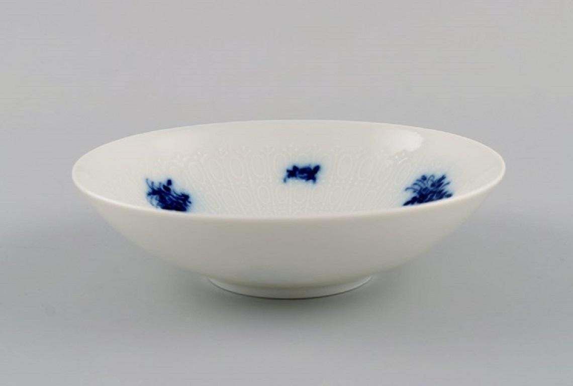 Bjørn Wiinblad For Rosenthal, Romanze Blue Flower Bowl And Large Dish, 1960s photo Home Decor