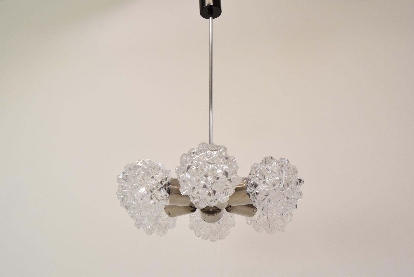Lighting Mid Century Chandelier Kamenický šenov, 1960´S photo