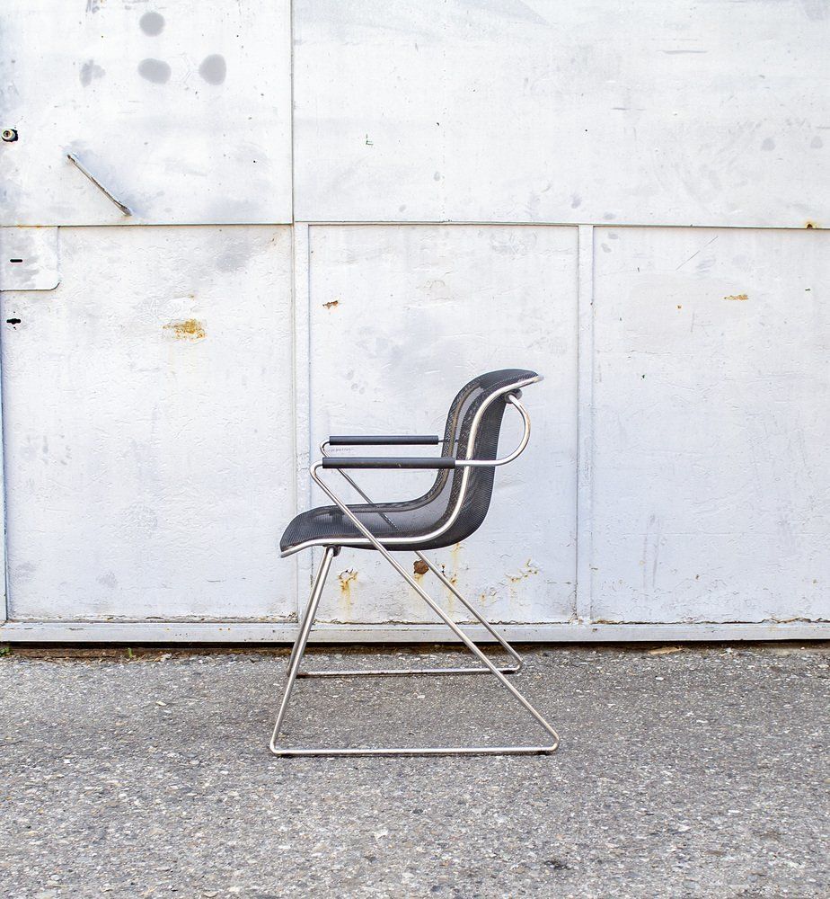 Penelope Chairs By Charles Pollock For Castelli, 1982, Set Of 4. photo furniture