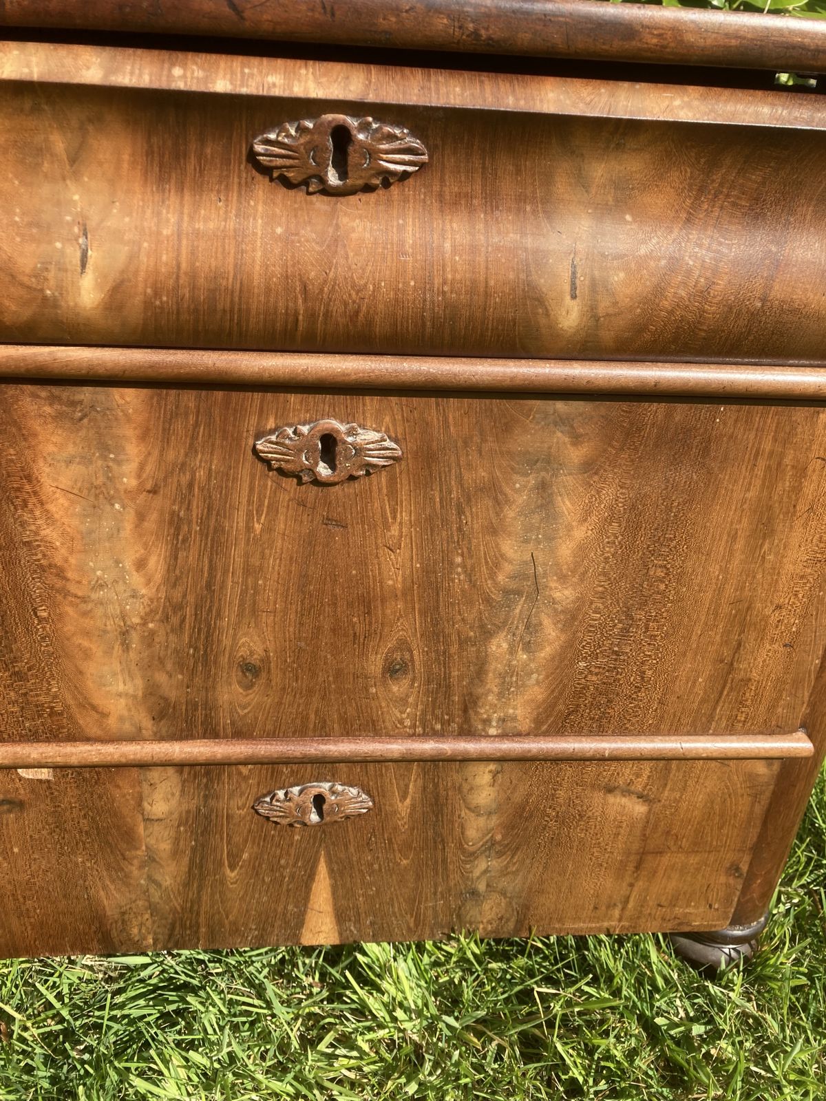 photo for sale Walnut Continental Chest Of Drawers