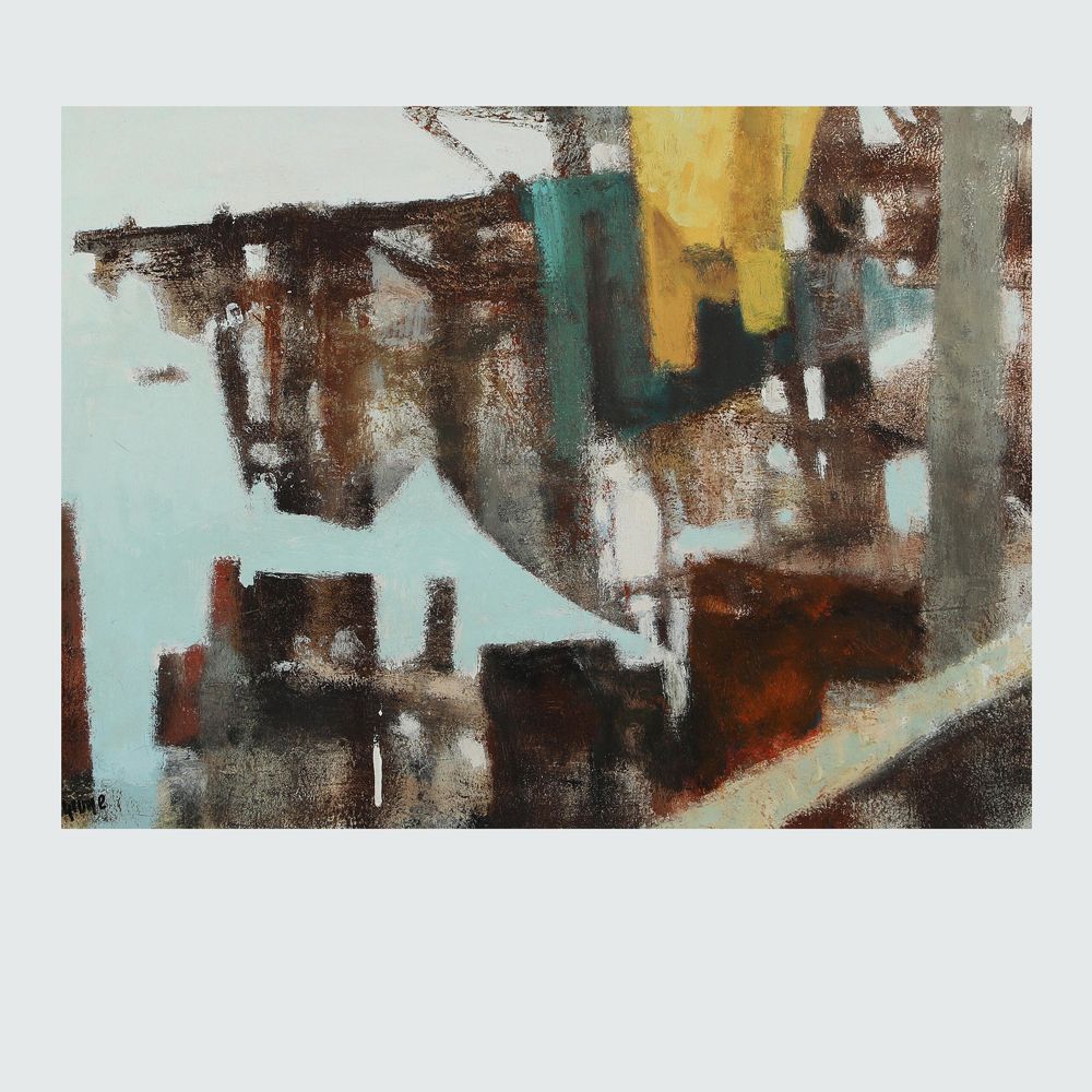 Georg Poulsen Oil Painting photo furniture