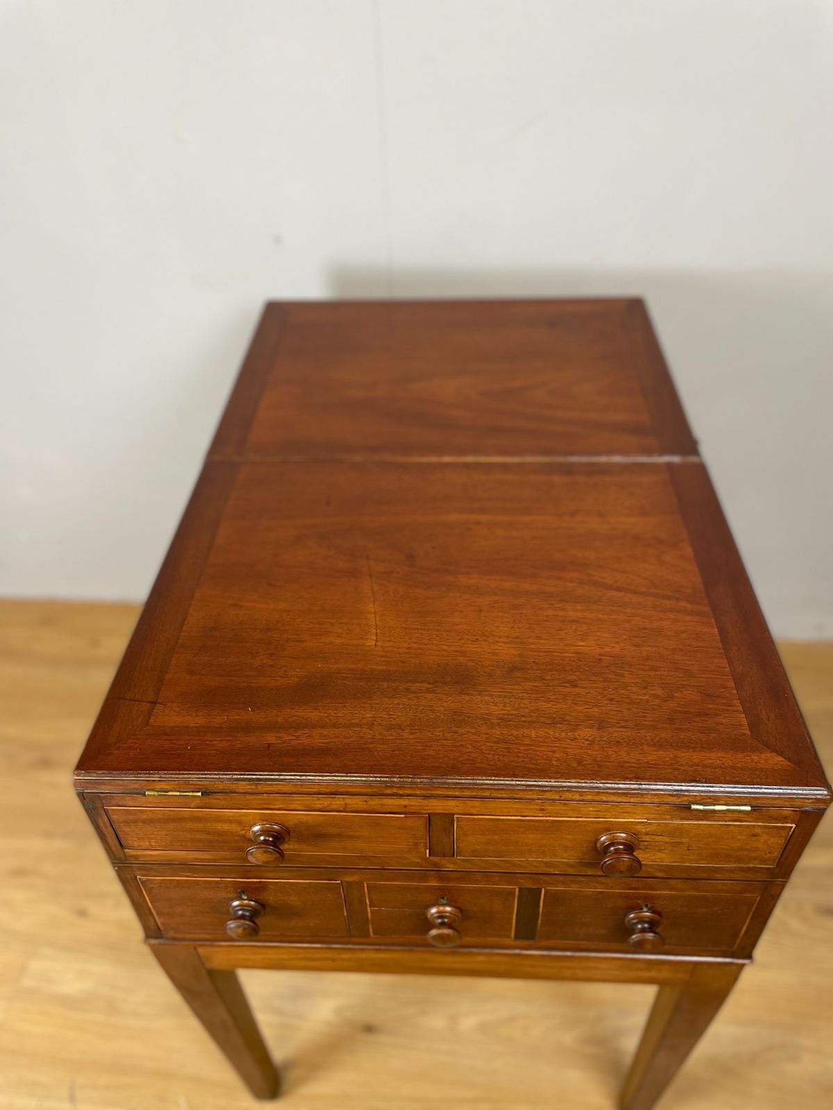 photo vinterior Late Georgian Inlaid Mahogany Folio Cabinet