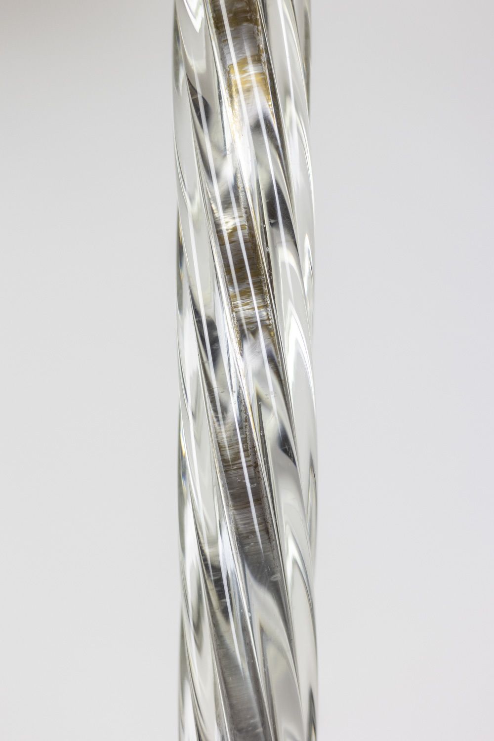 Maison Baguès, Floor Lamp In Glass And Gilded Metal, 1950s photo vinterior