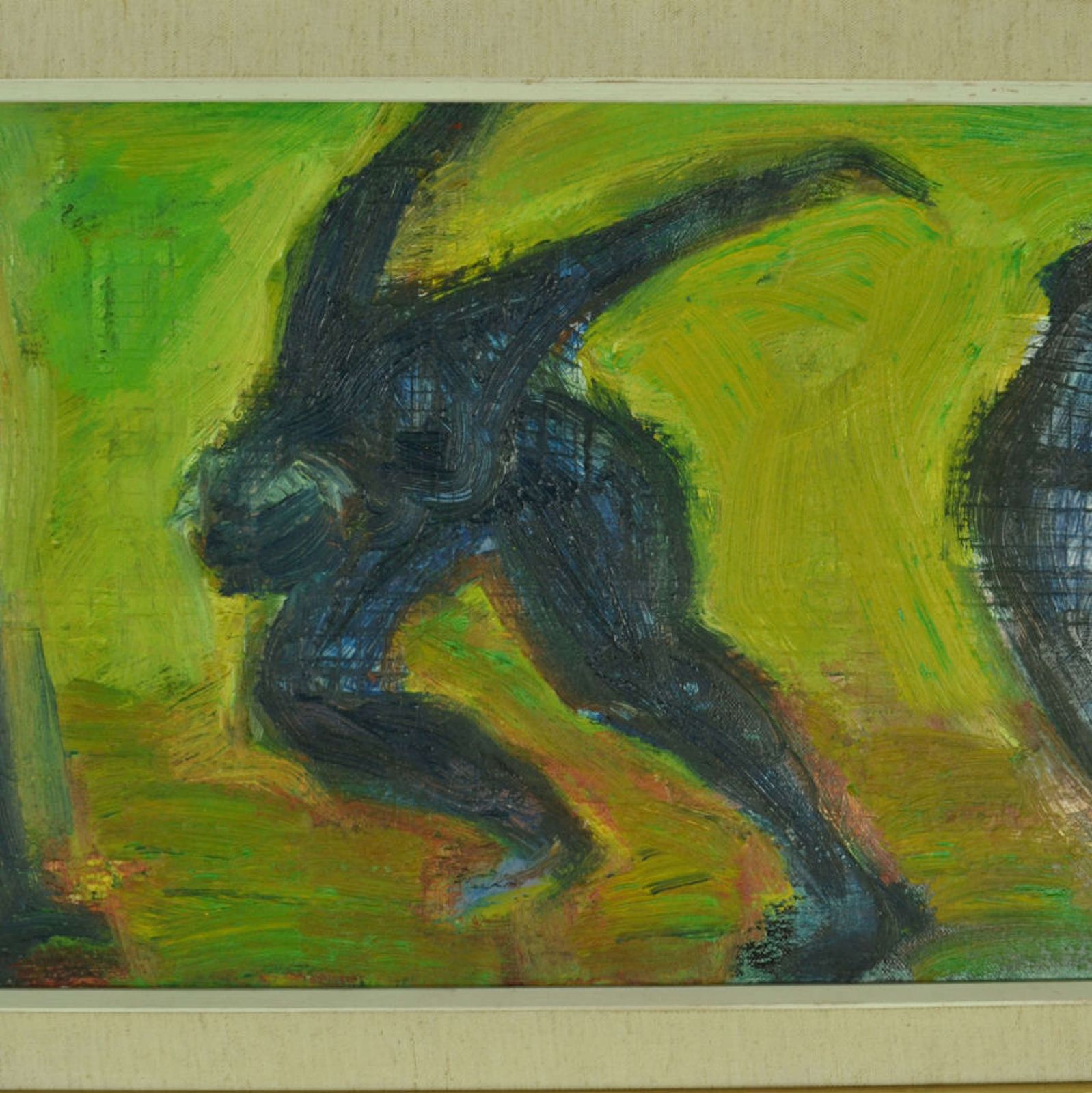 Swedish Painting Of Dancing Women In Green Field By R. Dagstrom photo Art