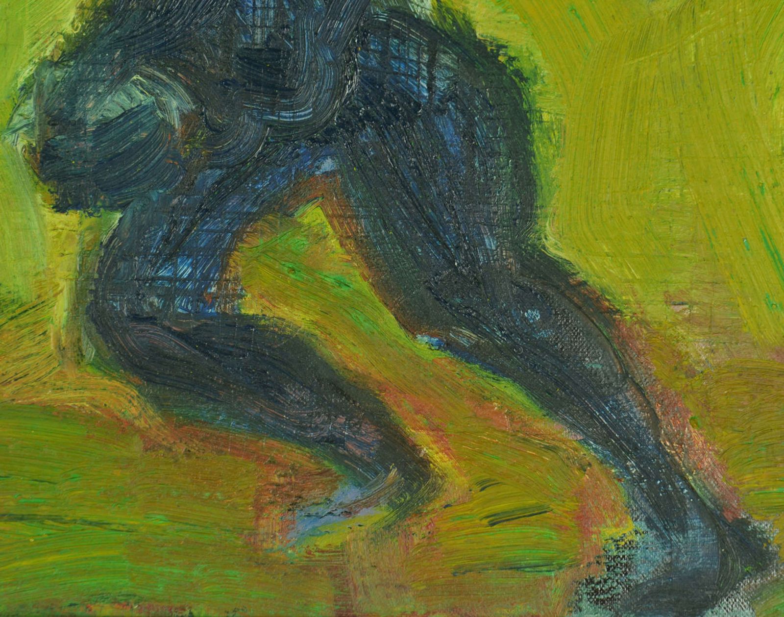 photo vinterior Swedish Painting Of Dancing Women In Green Field By R. Dagstrom
