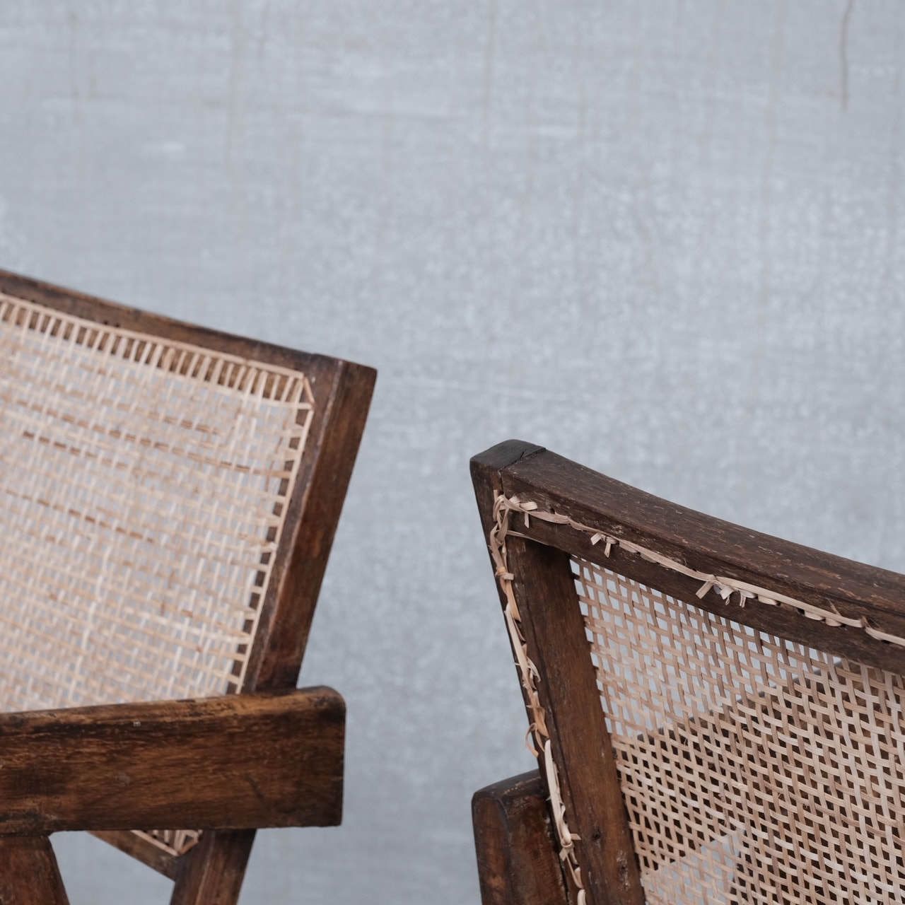 Pierre Jeanneret Pair Of Mid Century Office Armchairs photo Furniture