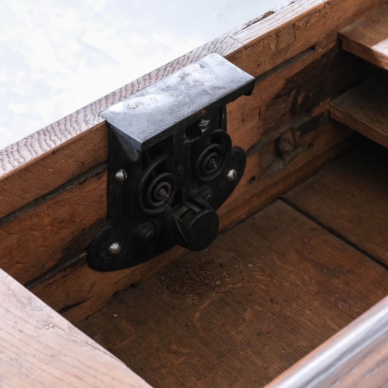Antique Italian Money Changers Desk With Hidden Storage photo buy