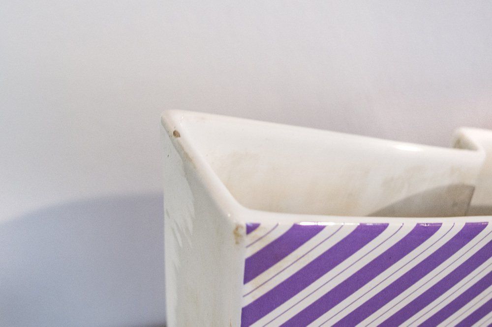 Italian Ceramic Vase By Ezio Didone For Dam Group 1970s photo buy