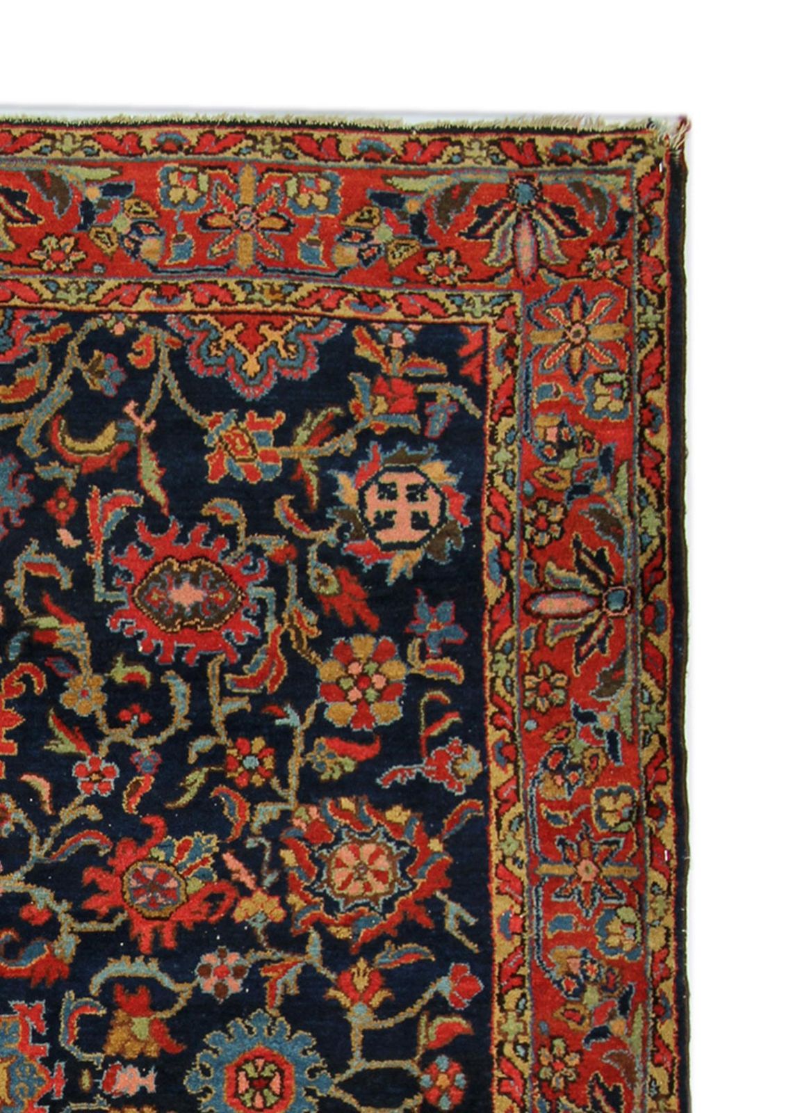 Handmade Antique Rugs Traditional Carpet Floral Wool Living Room Rug 138x198cm photo Textiles