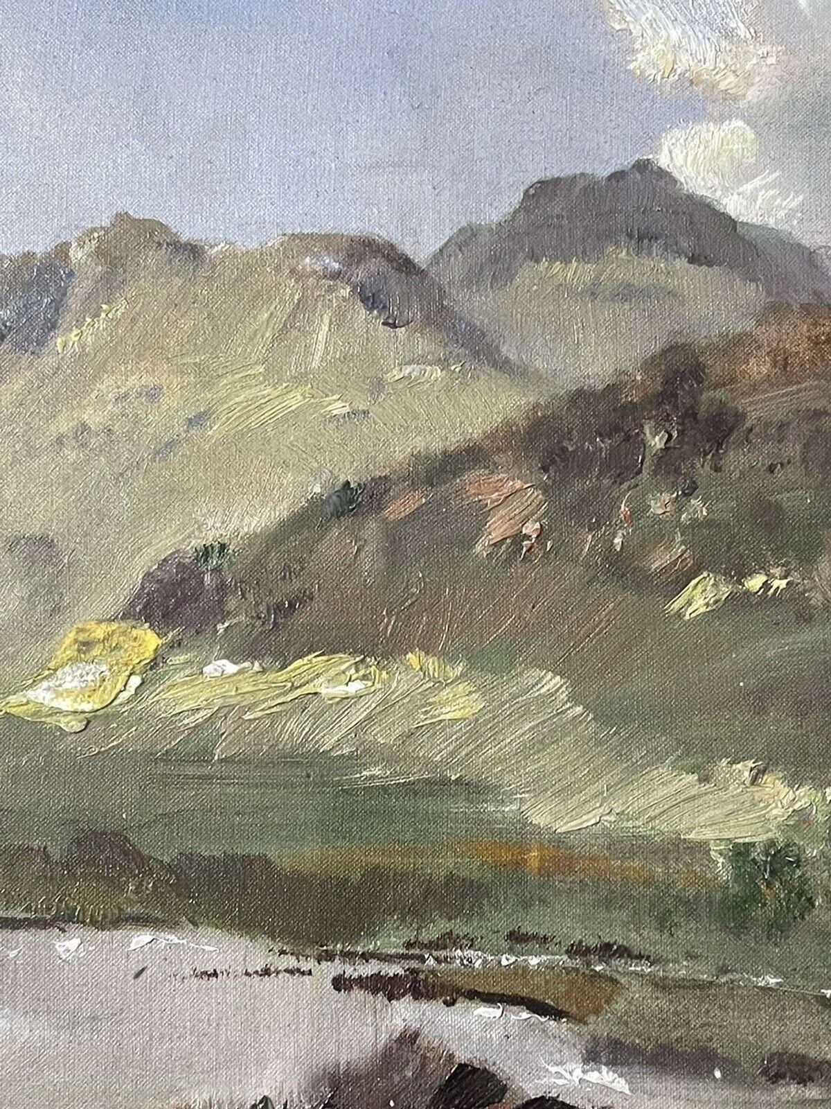 Original Painting By Vernon Ward Cumbrian Mountains photo buy