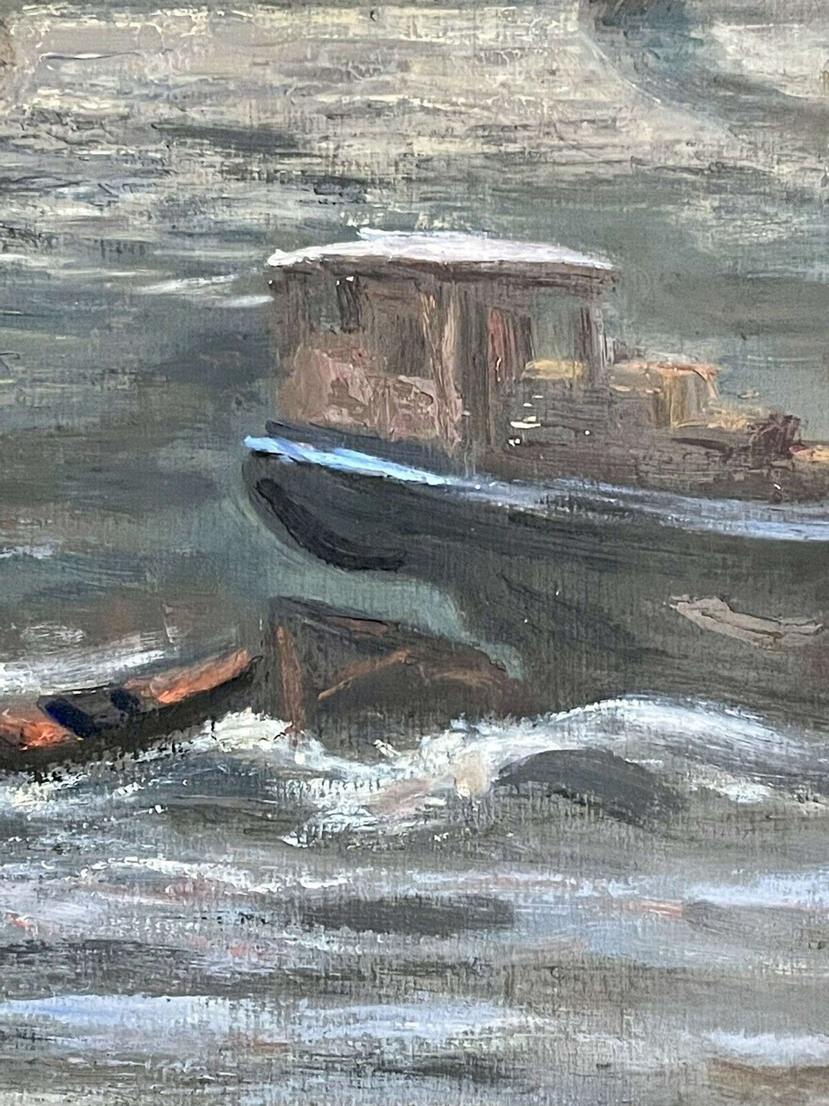 Bertrand Mogniat Duvlos (1903 1987) Oil On Board photo vinterior