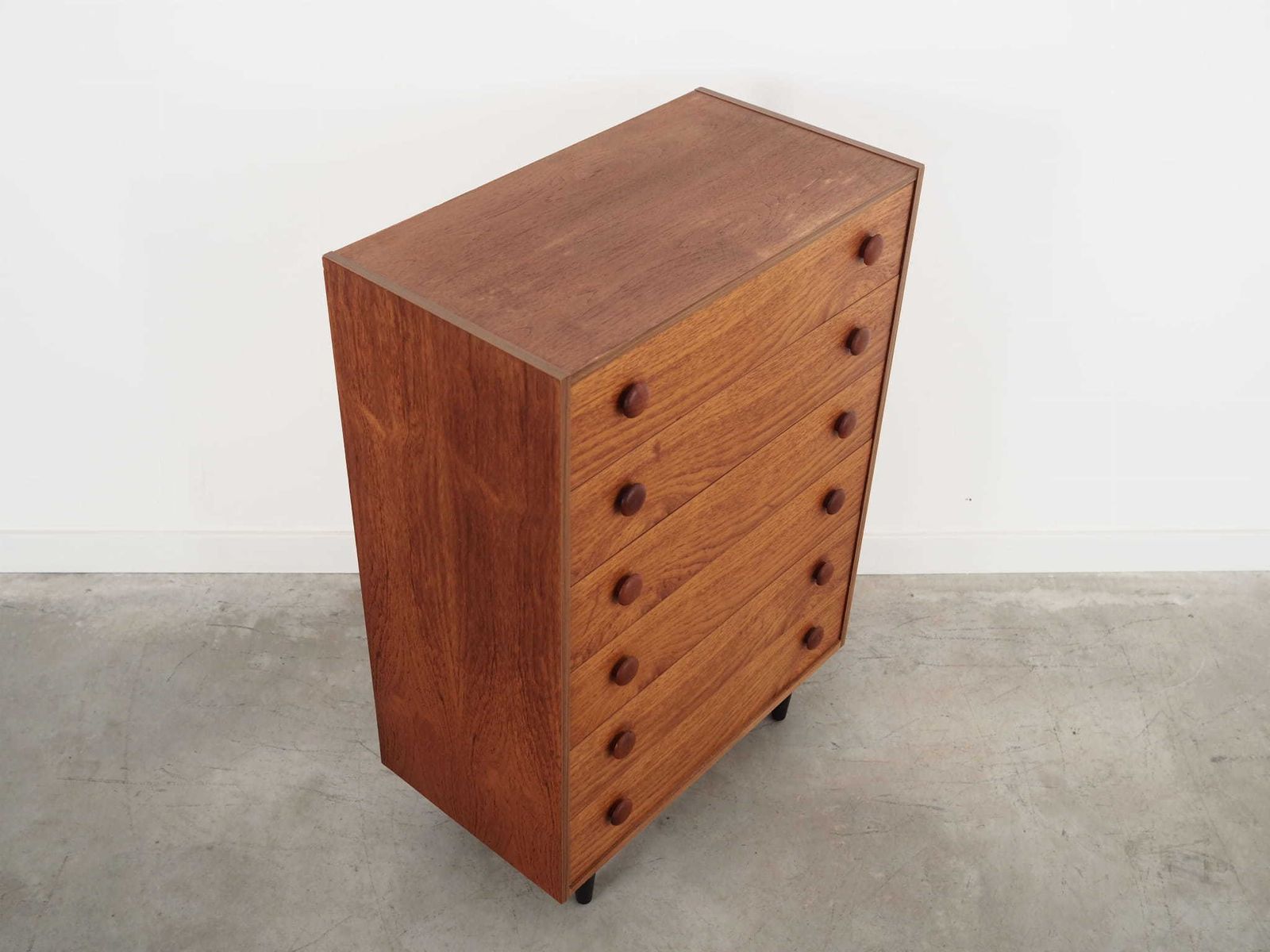Teak Chest Of Drawers, Danish Design, 60s, Made In Denmark photo vintage