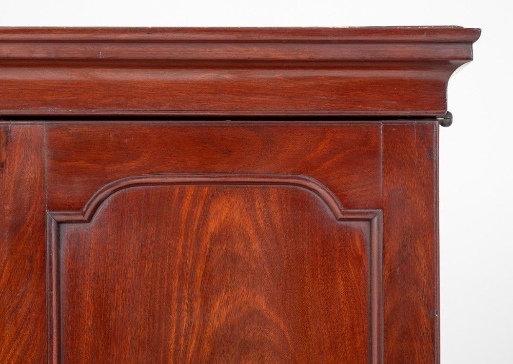 Georgian Bureau Bookcase Mahogany Antique photo 4995.0
