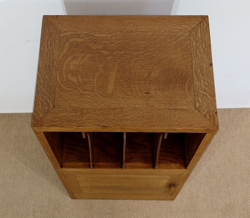 Small Filing Cabinet In Solid Oak – 1950 photo 1895.2