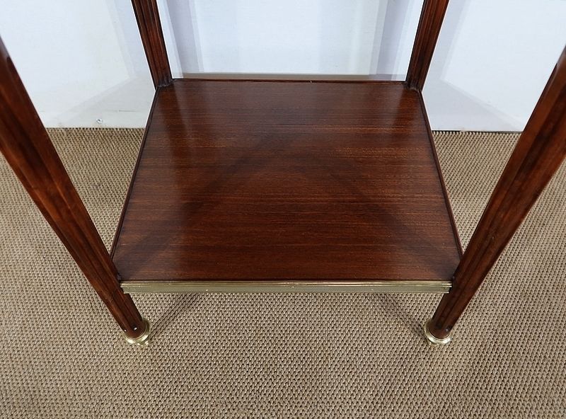 photo vinterior Small Middle Cabinet In Solid Mahogany And Marble, Louis XVI Style   Period 1900