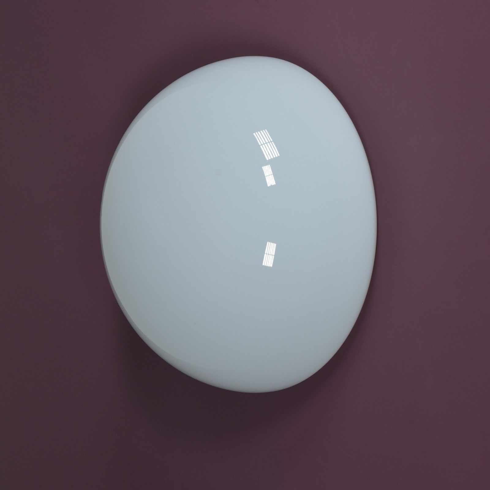 Domed Opaline Surface Mount Lights