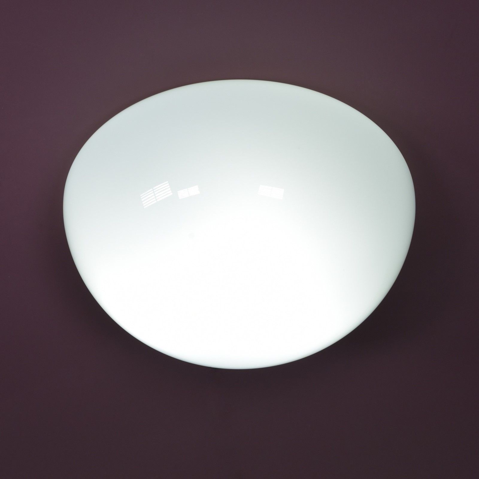 Domed Opaline Surface Mount Lights photo for sale