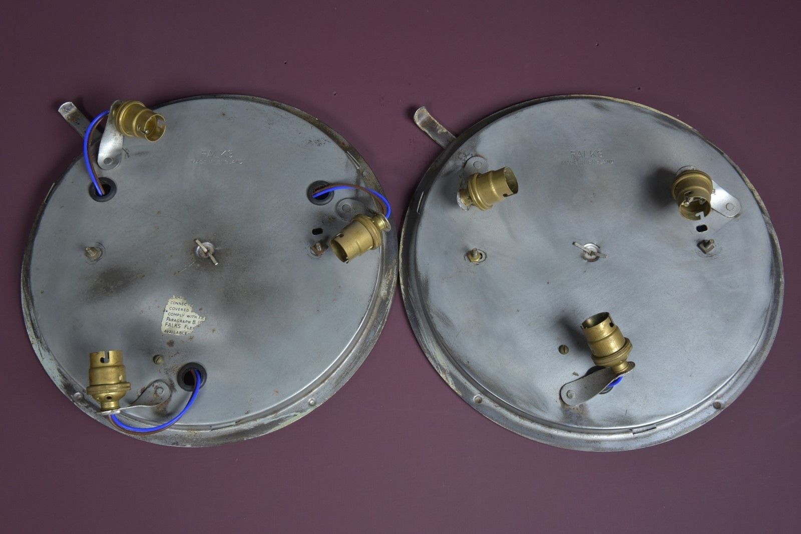 photo furniture Domed Opaline Surface Mount Lights