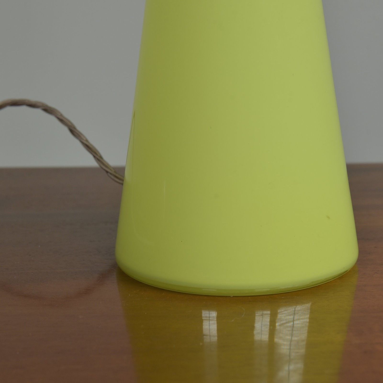 Scandinavian Primrose Glass Table Lamp photo Lighting