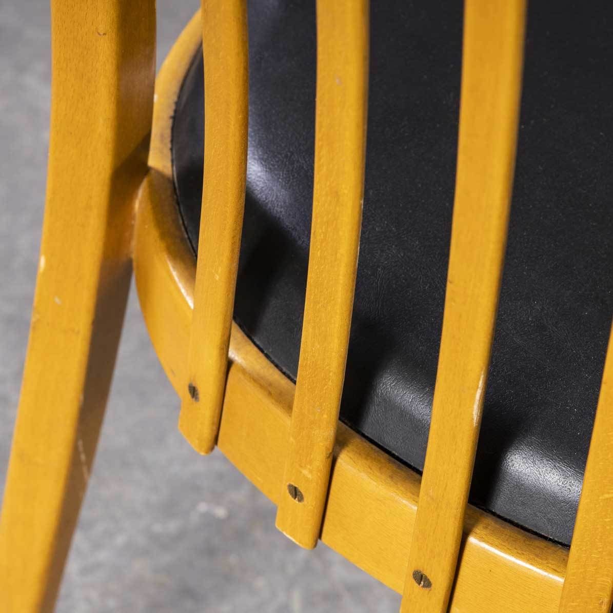 photo furniture 1960’s Mid Century Upholstered Dining Chairs By Interier Praha  Set Of Four