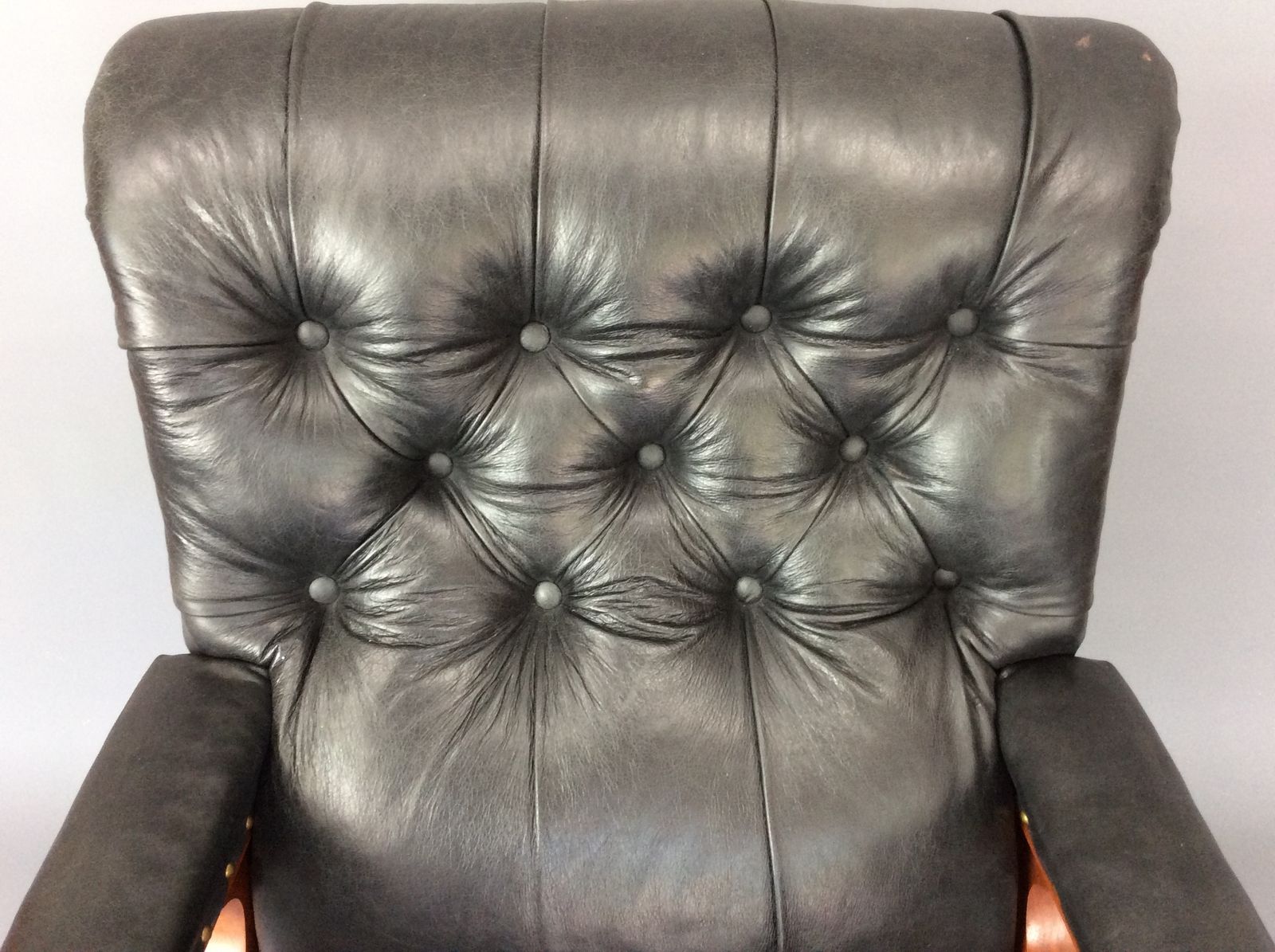 19th Century Reclining Library Reading Chair photo 2000.0