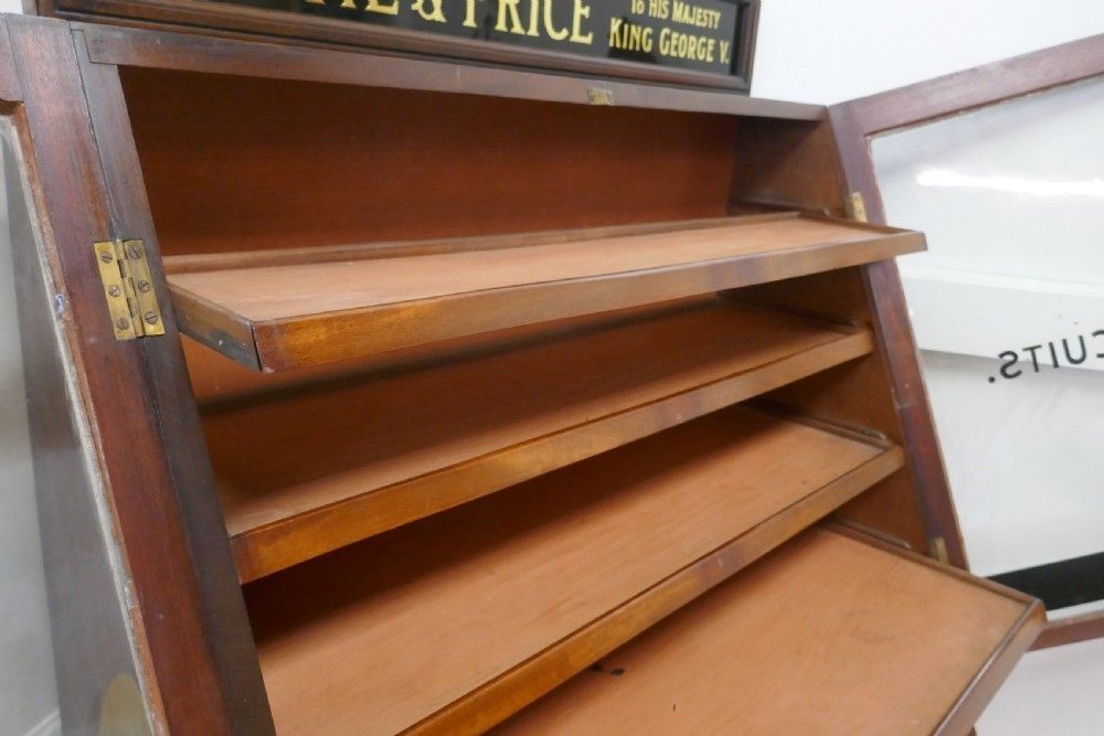 Mcvitie & Price Counter Top Cake Shop Display Cabinet photo vintage