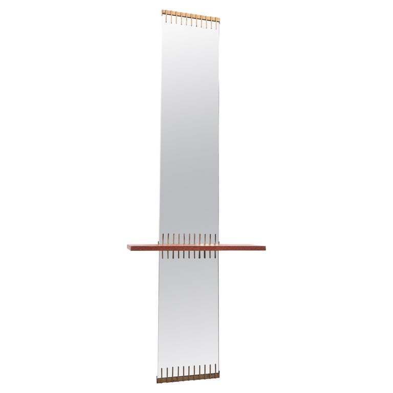 Mid Century Modern Mirror By Ettore Sottsass For Santambrogio & De Berti photo furniture