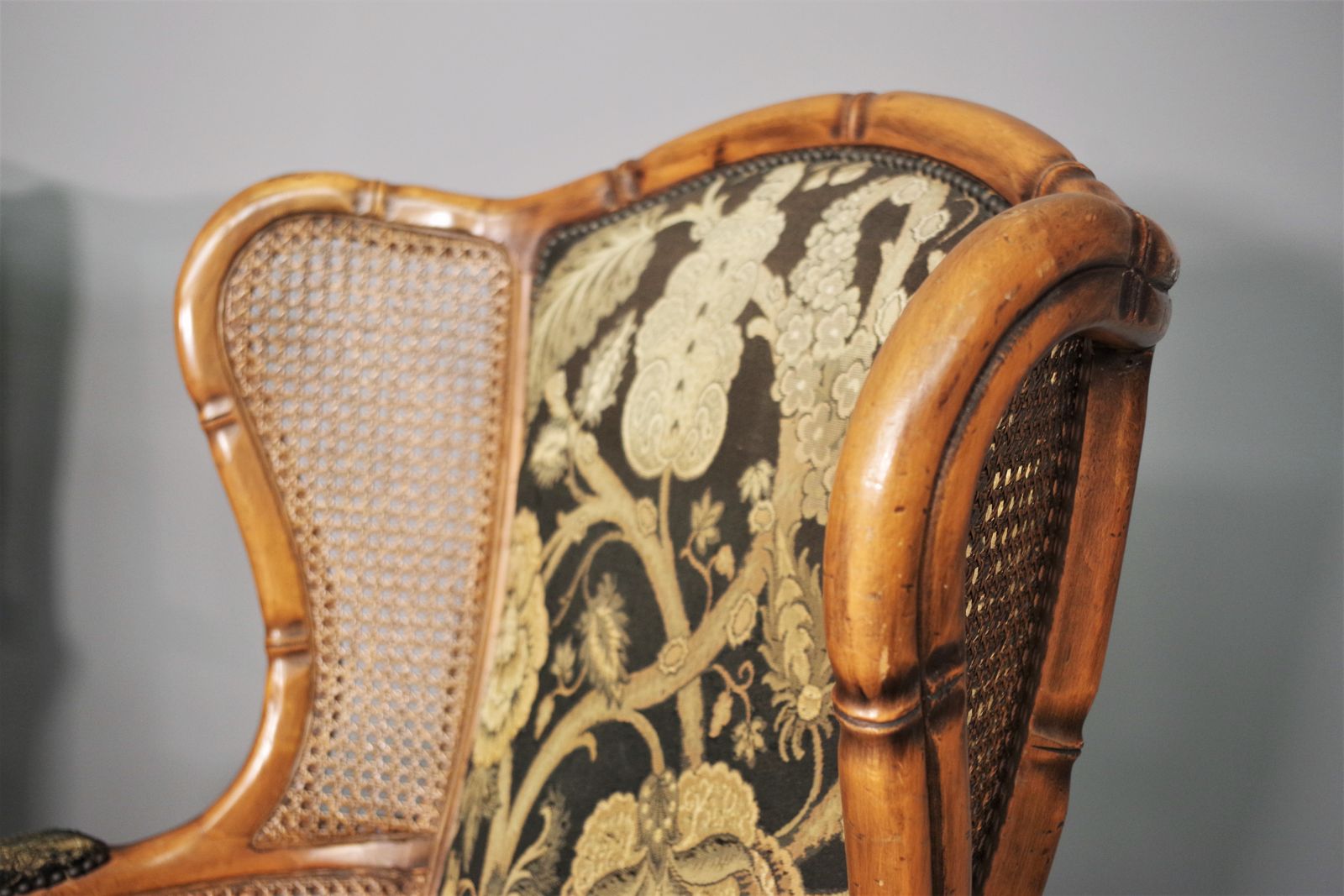 Sofa And 2 Armchairs Set In Bamboo And Wicker From The 1980s photo Furniture