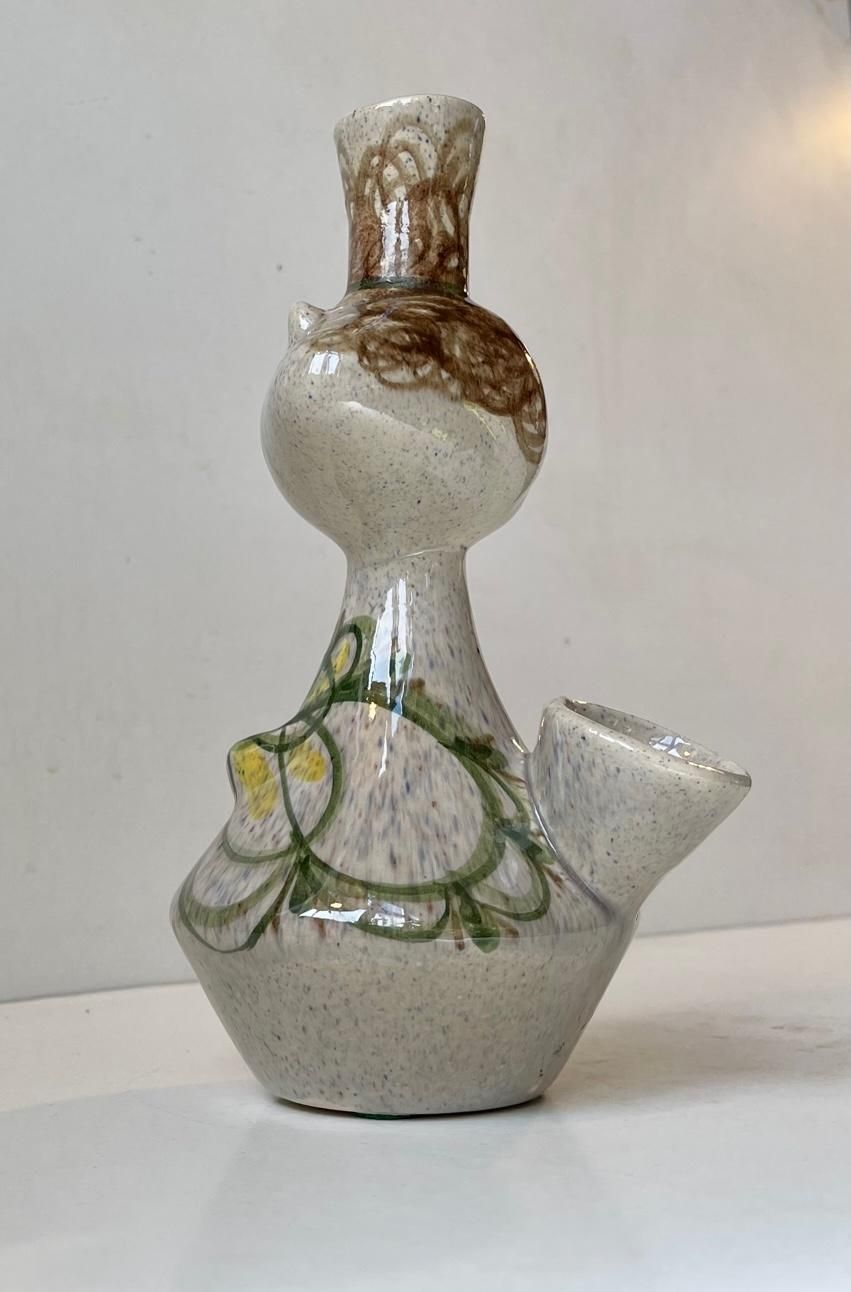 Glazed Sculptural Stoneware In The Style Of Pablo Picasso, 1960s photo for sale