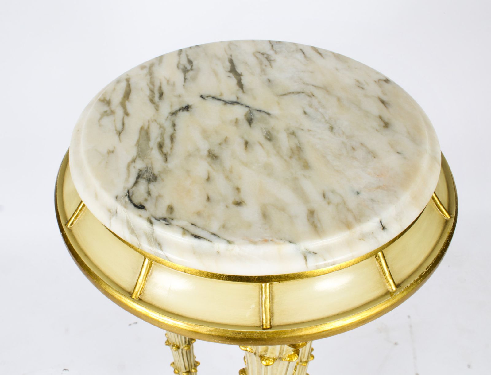 Hollywood Regency Painted Pedestal Mid 20th Century photo 925.0