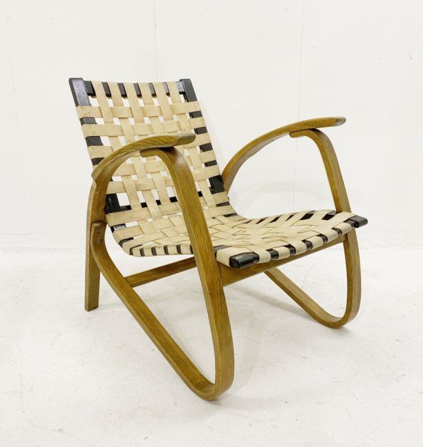 Pair Of Mid Century Bentwood Armchairs By Jan Vanek For Up Závody photo 3075.0