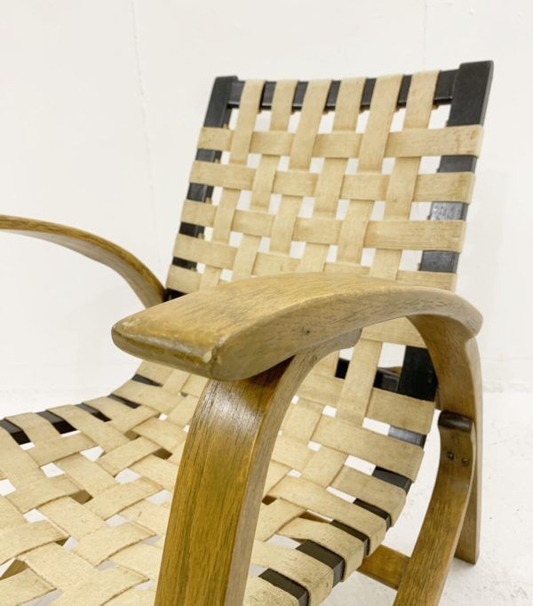 Furniture Pair Of Mid Century Bentwood Armchairs By Jan Vanek For Up Závody photo