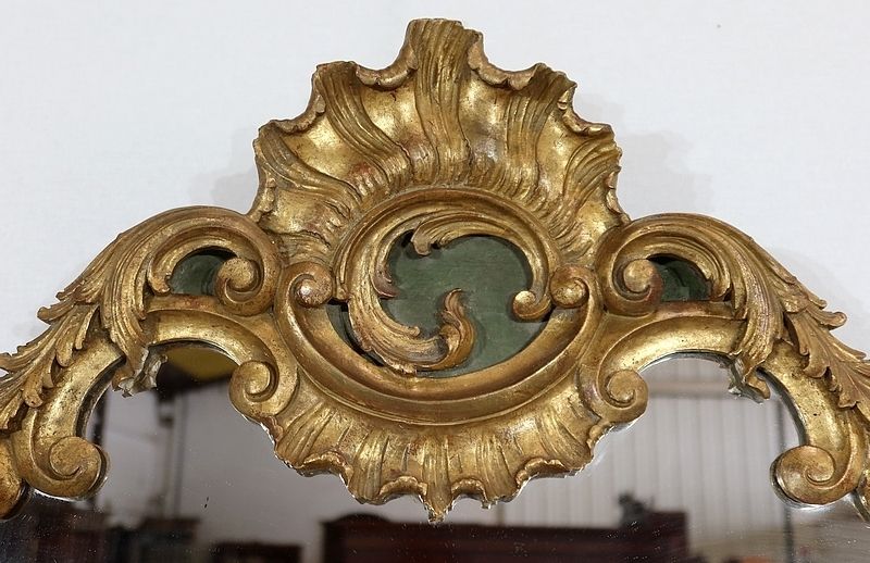 Rocaille Mirror In Golden Wood, Louis XV – 1900 photo 1534.7