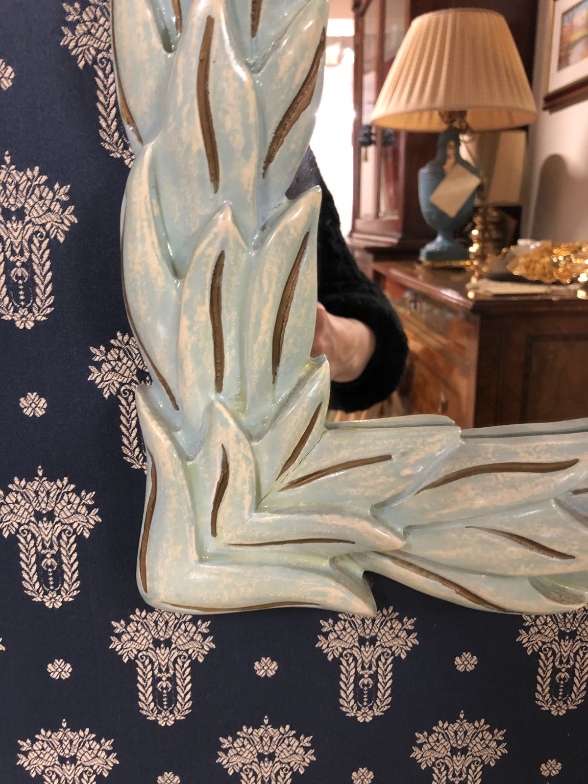 Console With Hand Carved Swan, 19th Century photo buy