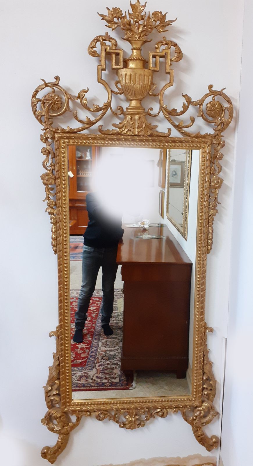 Baroque Style Mirror Of High Florentine Craftsmanship